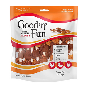 Rawhide Kabobs for Dogs
