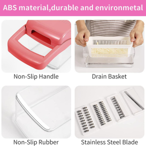 Multi-Functional Mando line Slicer and Vegetable Chopper - Image 2