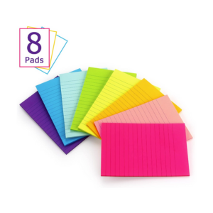 Bright Post Colorful Big Square Sticky Notes