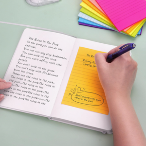 Bright Post Colorful Big Square Sticky Notes - Image 2