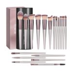 Makeup Brush Set 18 Pcs Premium Synthetic Foundation Powder