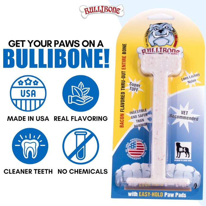 Bullibone Nylon Dog Chew Toy Nylon Bone - Image 2