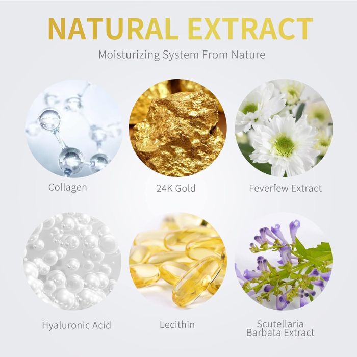 Gold Eye Mask Puffy Eyes & Dark Circles Treatments - Image 3