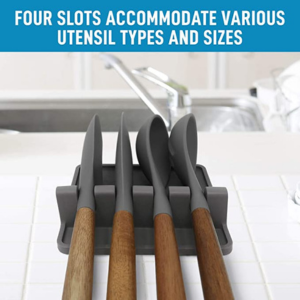 Silicone Rest with Drip Pad for Multiple Utensils - Image 2