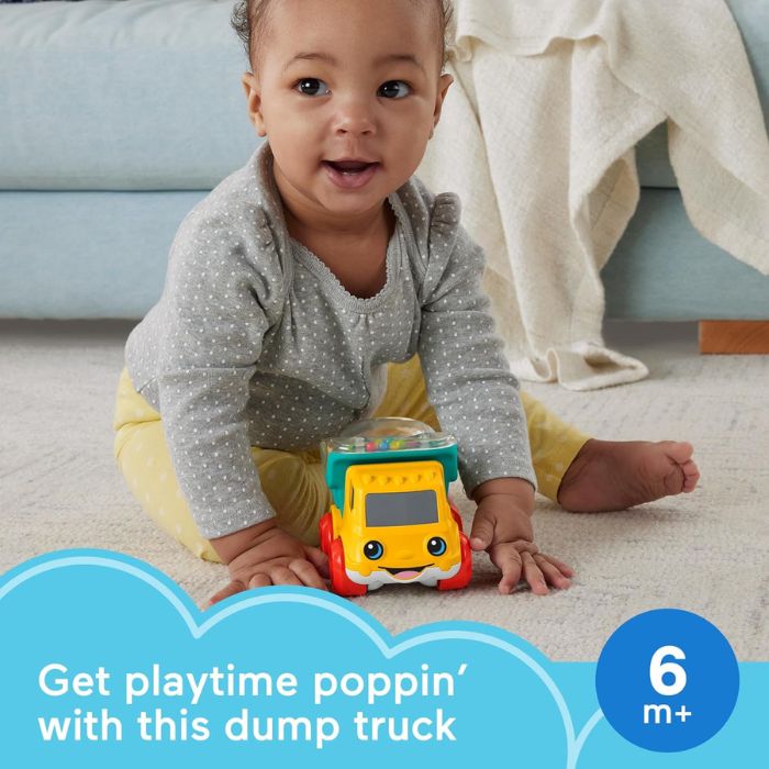 Fisher-Price Baby Toy Poppity Pop Dump Truck - Image 3