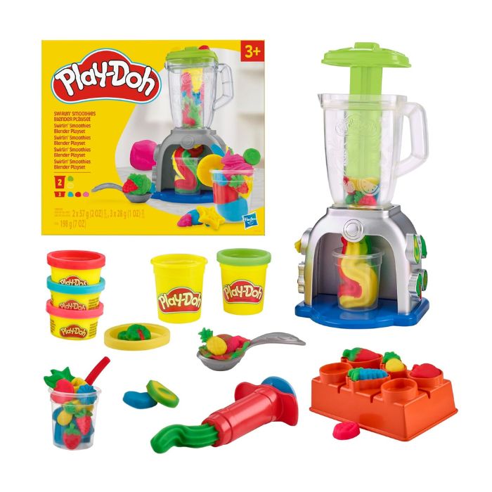 Play-Doh Swirlin' Smoothies Toy Blender Playset - Image 2