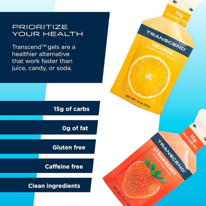 Transcend Foods Strawberry Orange Gels, Gluten Free - Image 3
