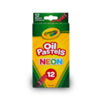 Neon Oil Pastels 12 for kids