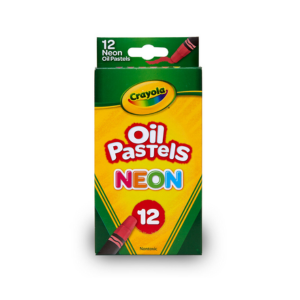 Neon Oil Pastels 12 for kids