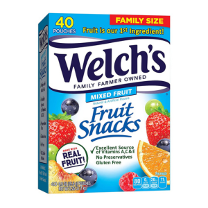 Mixed Fruit Snacks