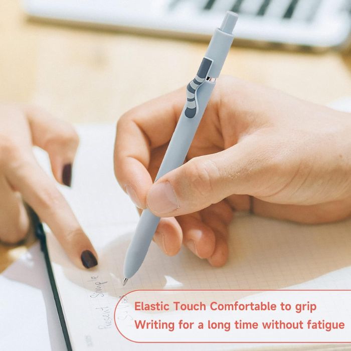 UIXJODO Cat Pens, 4 Pcs 0.5mm Cute Kawaii Pens Black Ink - Image 3